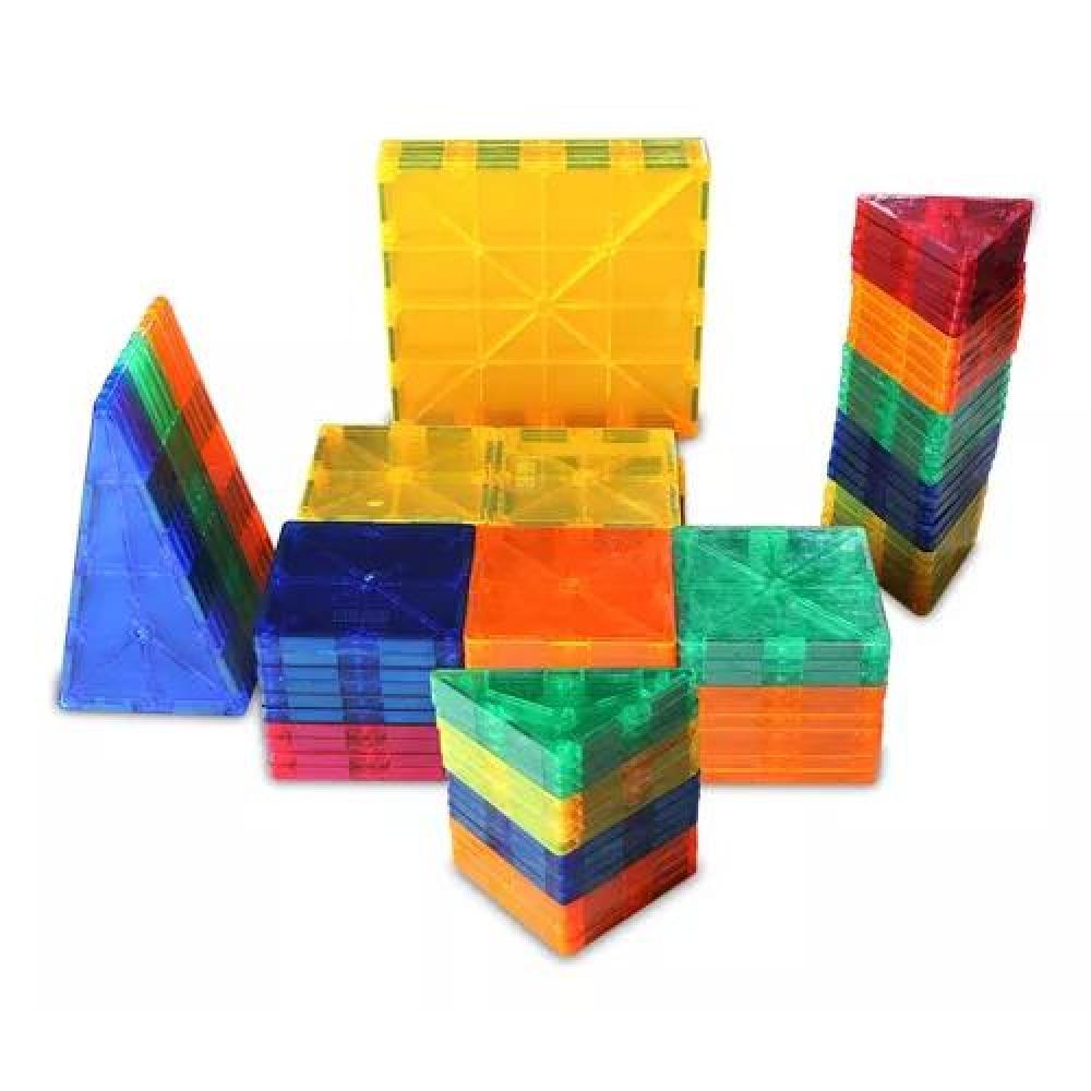 JUGUETE DIDÁCTICO BLOQUES MAGNÉTICOS MAGNETIBLOCK 100 PIEZAS - 3