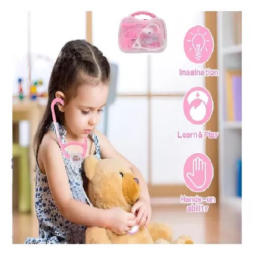 MALETIN SET DOCTORA JUGUETE MALETA SET DOCTORA LUZ SONIDO - 2