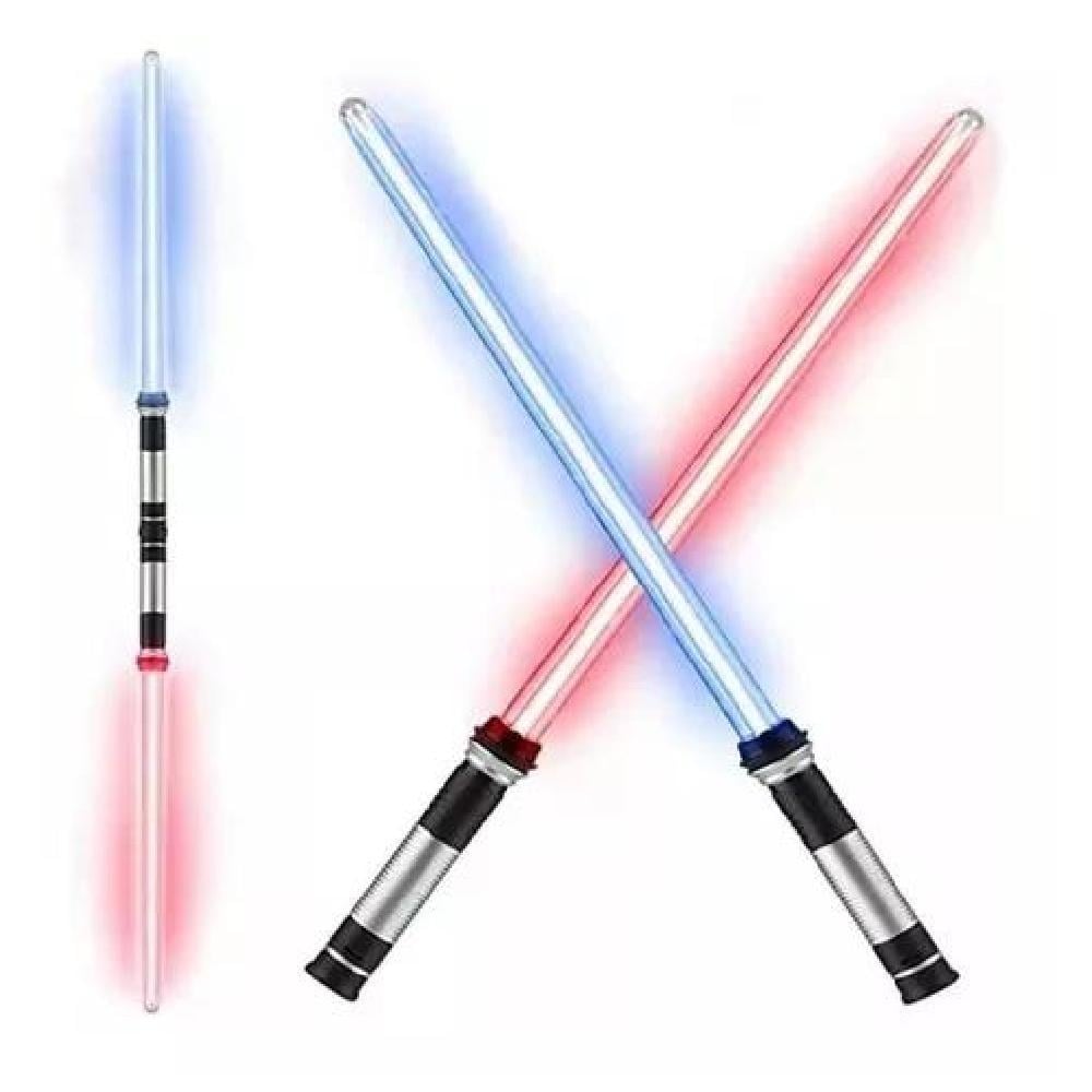 JUGUETES STAR WARS ESPADA LÁSER RETRÁCTIL JEDI CON LUZ RGB - 1