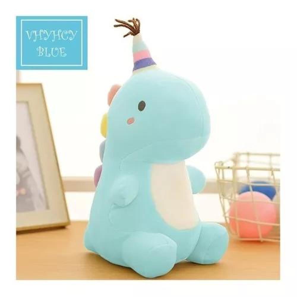 PELUCHE DINOSAURIO CUMPLEAÑOS ROSADO KAWAII GRANDE - 2