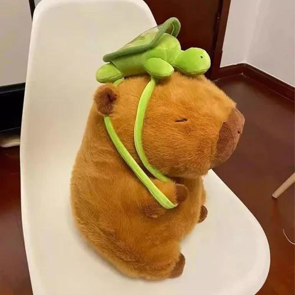 PELUCHE JUGUETE CAPIBARA NAVIDAD CUMPLEAÑOS UNIT - 3