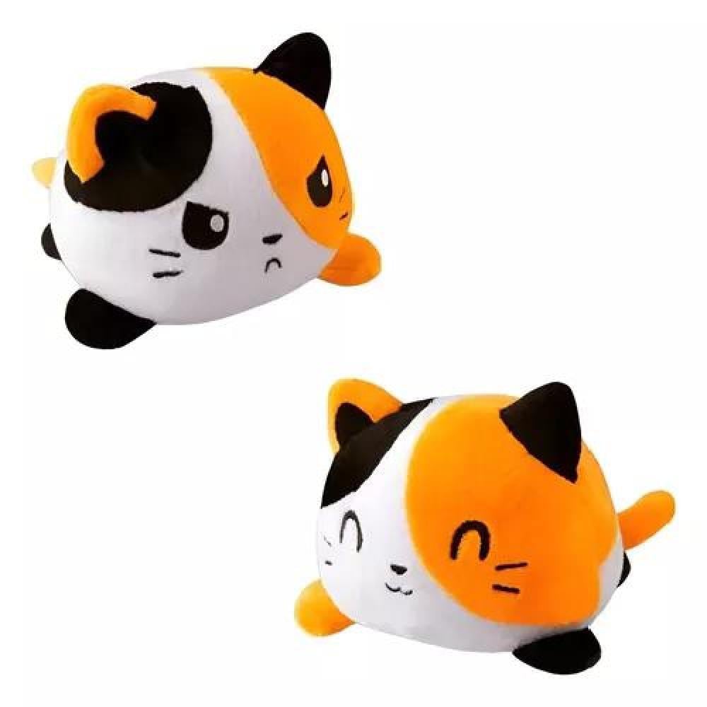 PELUCHE GATO REVERSIBLE FELPA - 1