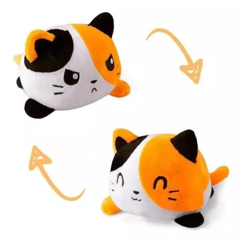 PELUCHE GATO REVERSIBLE FELPA - 2