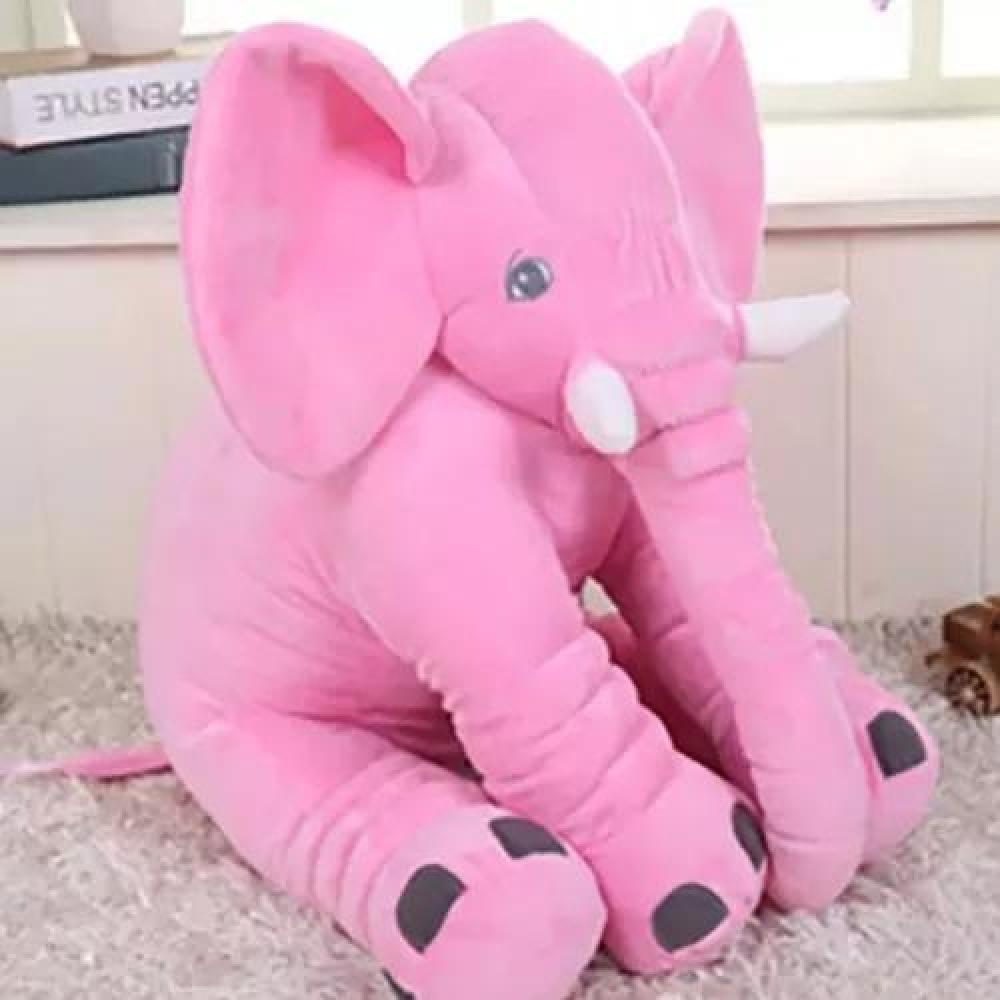 PELUCHE GIGANTE ELEFANTE GRIS ALMOHADA BEBÉ SUAVE Y LIVIANO - 3