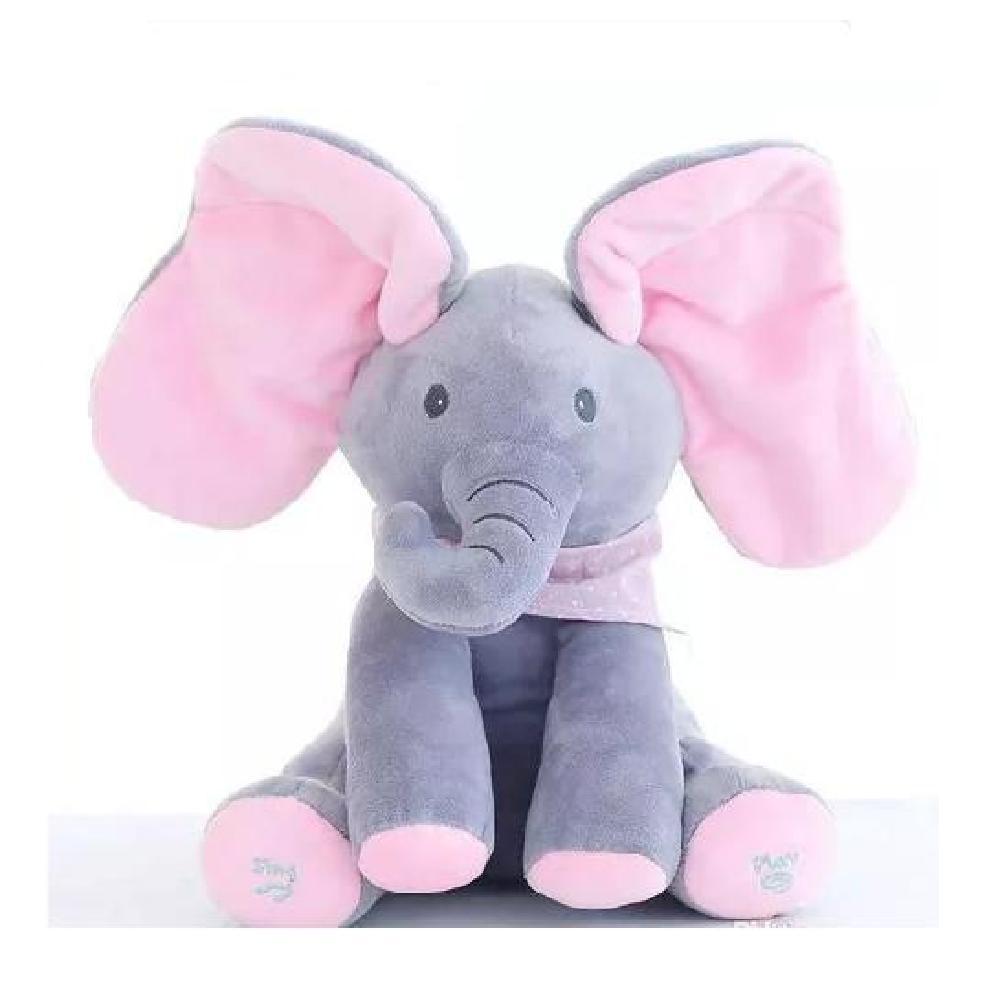 PELUCHE ELEFANTE MUSICAL APEGO PEEK A BOO - 1