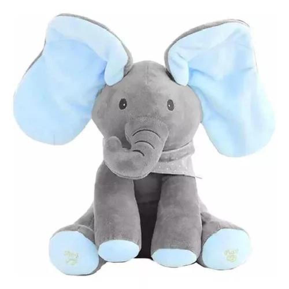 PELUCHE ELEFANTE MUSICAL APEGO PEEK A BOO - 2