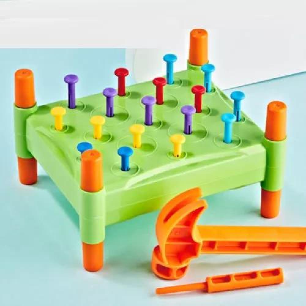 MESA PARA MARTILLAR JUGUETE EDUCATIVO DIDÁCTICO - 6
