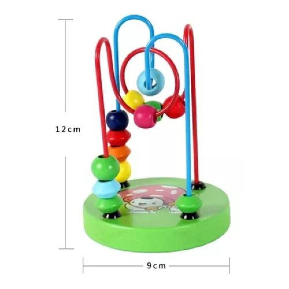 PACK 10 JUGUETES DIDÁCTICOS DE MADERA PARA NIÑOS MONTESSORI - 4