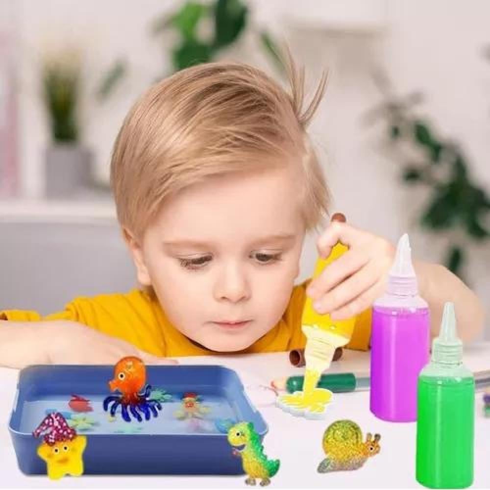 KIT DE ELFO DE AGUA MULTICOLOR MÁGICO NIÑOS SENSORIAL 9 COLORES 60ML - 7