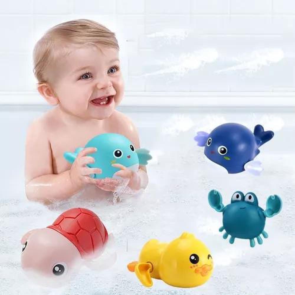 PACK 5 JUGUETES DE BAÑO PARA BEBÉ Y NIÑOS JUGUETE BAÑERA - 4