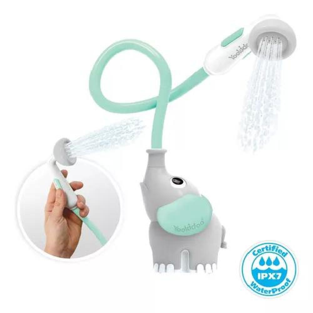 ELEFANTE DUCHA INTERACTIVO TURQUESA BEBE BAÑERA YOOKIDOO - 7