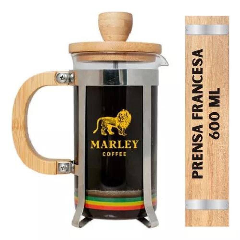 PRENSA FRANCESA 600 ML · MARLEY COFFEE COLOR PLATEADO - 2