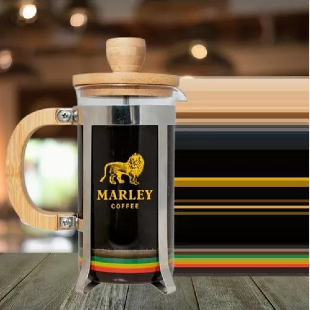 PRENSA FRANCESA 600 ML · MARLEY COFFEE COLOR PLATEADO - 3