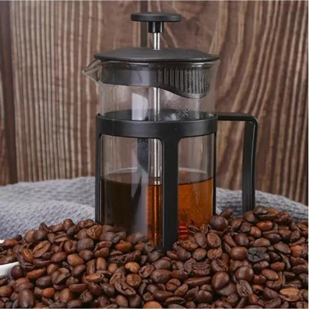 PRENSA FRANCESA 1000ML FILTRO VIDRIO CAFÉ - 4