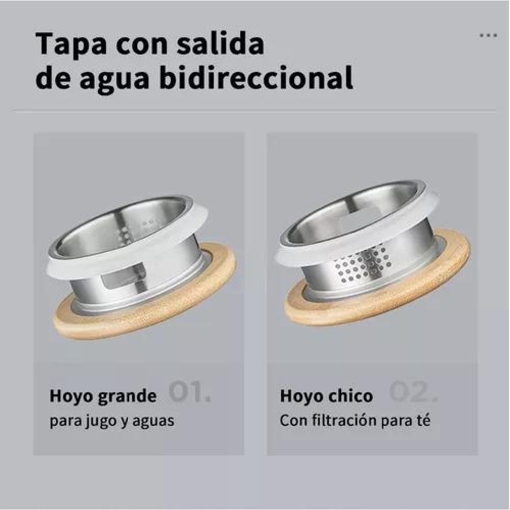 INCREÍBLE JARRA DE TÉ + 4 TAZAS DE CRISTAL - 7