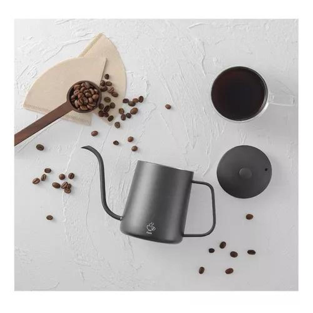 ACERO INOXIDABLE 304CAFETERA TETERA CUELLO DE CISNE VERTER - 6