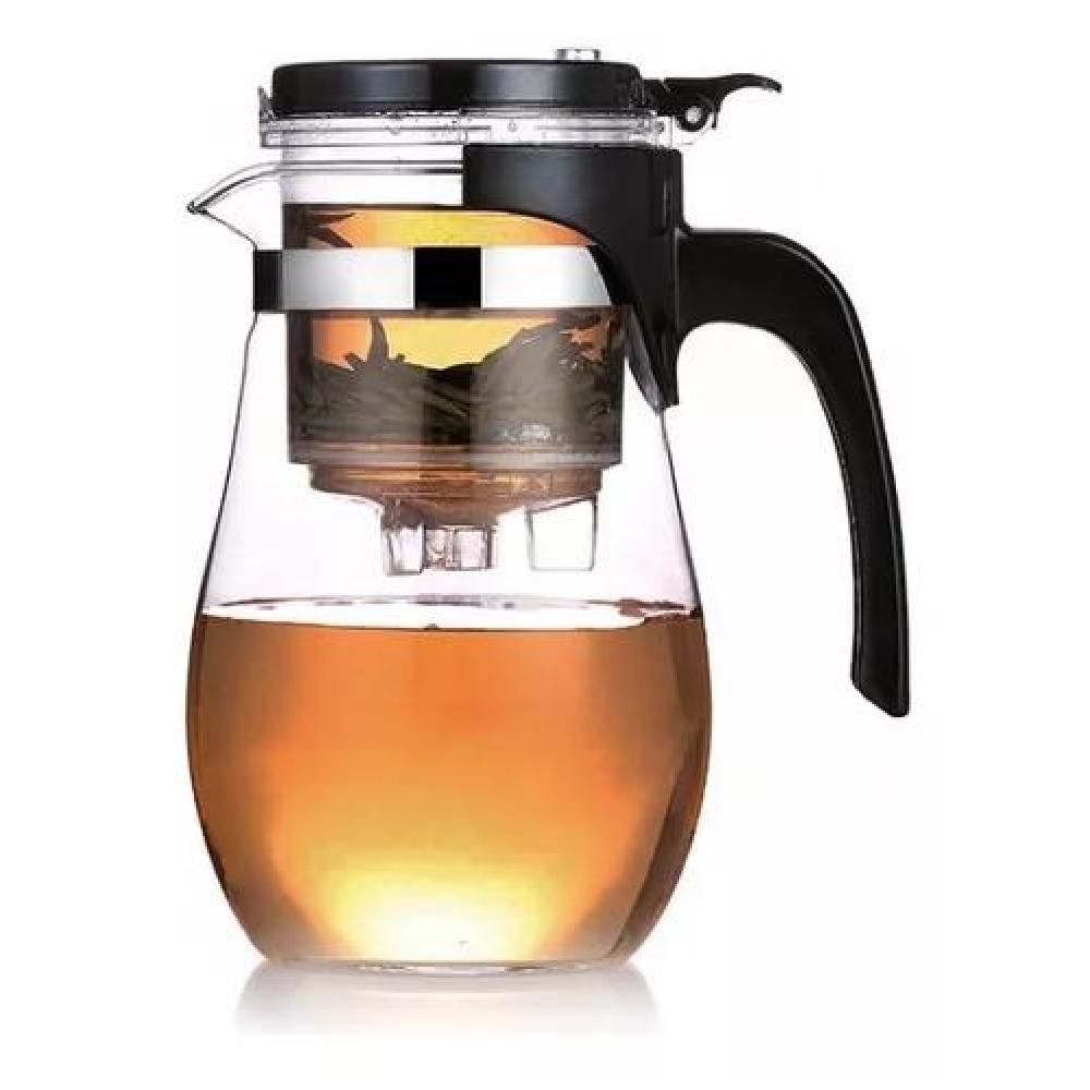 TETERA DE VIDRIO CON INFUSOR 900 ML GUNFU - 1
