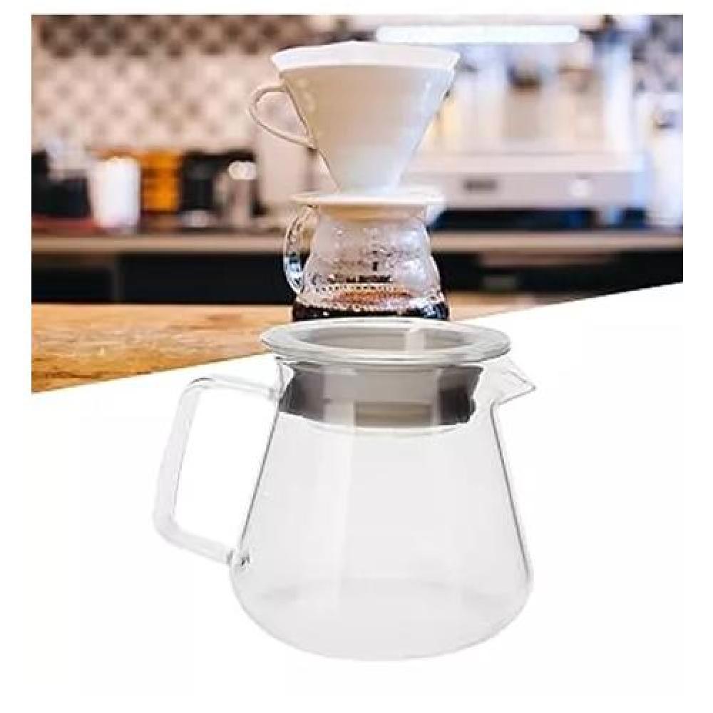 JUEGO DE TETERA 600ML CAFE GOTERO 40 FILTROS TE INFUSION - 5
