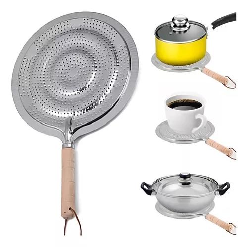 DIFUSOR DE CALOR PROTECTOR CAFETERAS TETERAS OLLAS SARTENES - 8