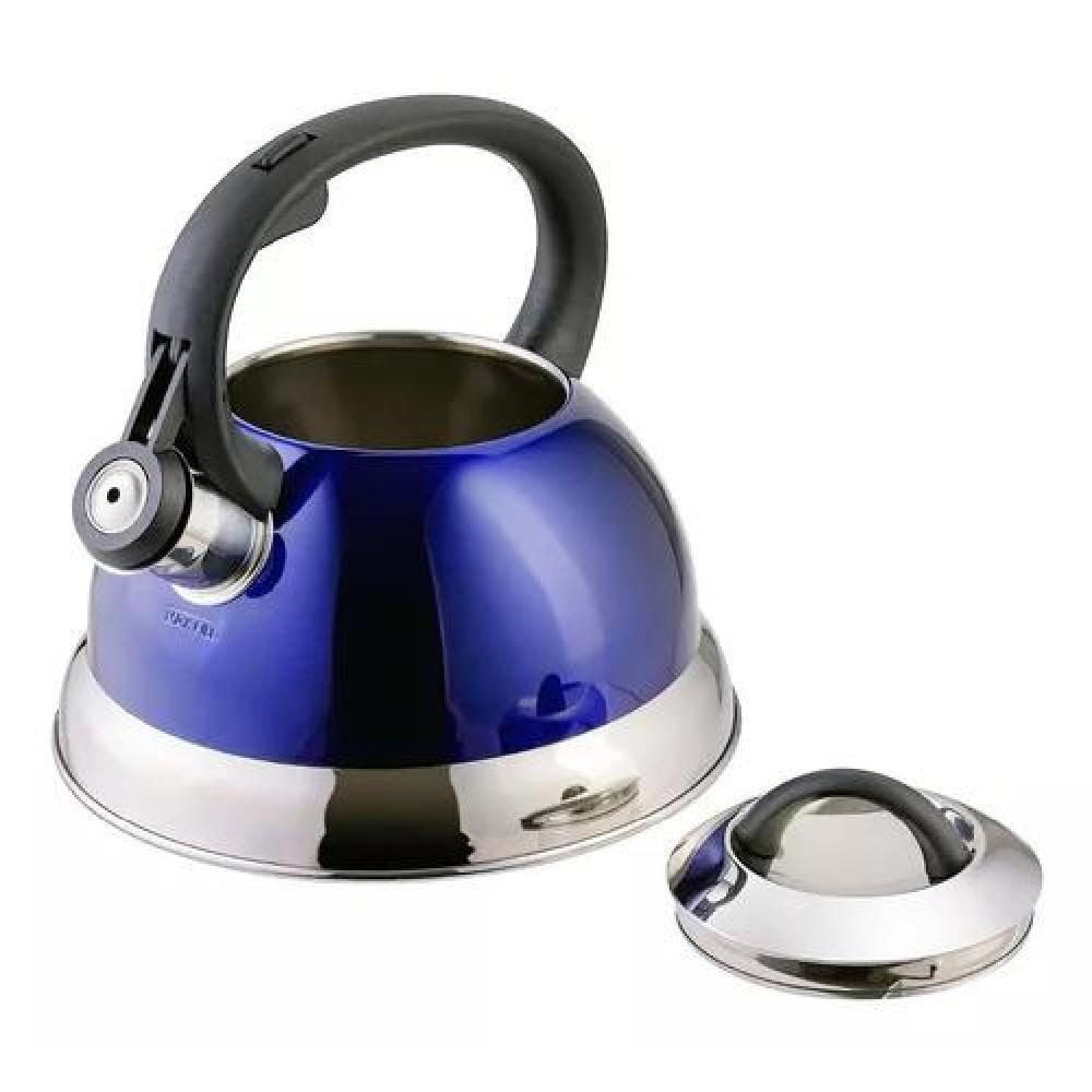 TETERA SILVANTE 3.2 LT DE ACERO INOXIDABLE COLORES CON MANGO - 1