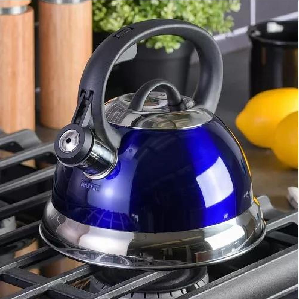 TETERA SILVANTE 3.2 LT DE ACERO INOXIDABLE COLORES CON MANGO - 5