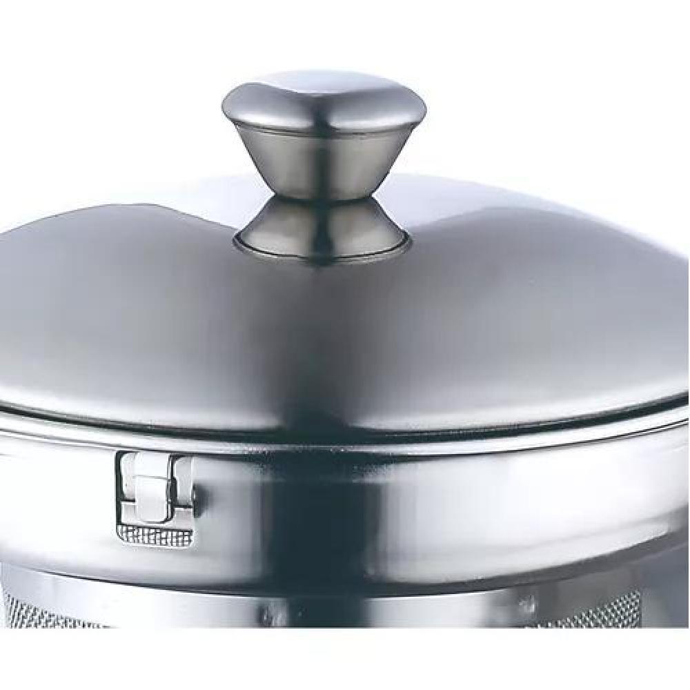 TETERA DE ACERO INOXIDABLE Y VIDRIO 750ML CON INFUSOR - 4