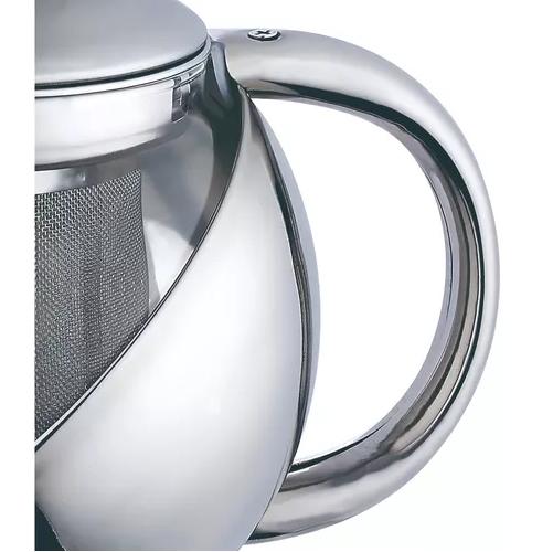TETERA DE ACERO INOXIDABLE Y VIDRIO 750ML CON INFUSOR - 7