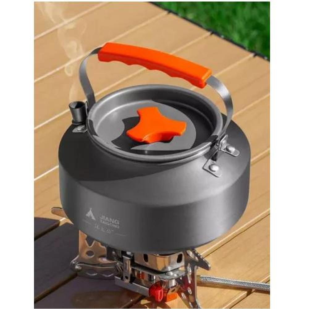 TETERA HERVIDOR DE AGUA PARA CAMPING CON SILBATO 1.6 LITROS - 6