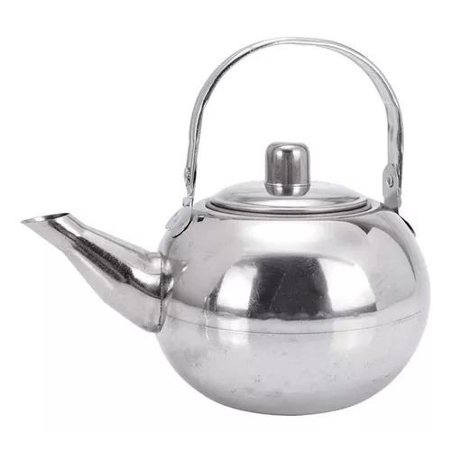 TETERA HERVIDOR CON INFUSOR ACERO 16 CM - 6