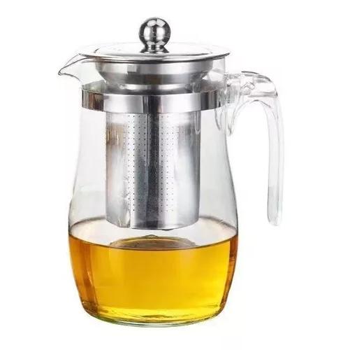 SET TETERA TÉ ACERO VINTAGE VIDRIO 500 ML PREMIUM - 8