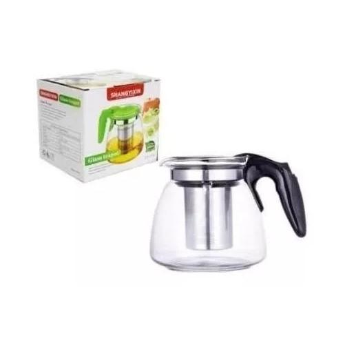 TETERA DE VIDRIO DE 900 ML CON INFUSOR FILTRO METÁLICO - 4
