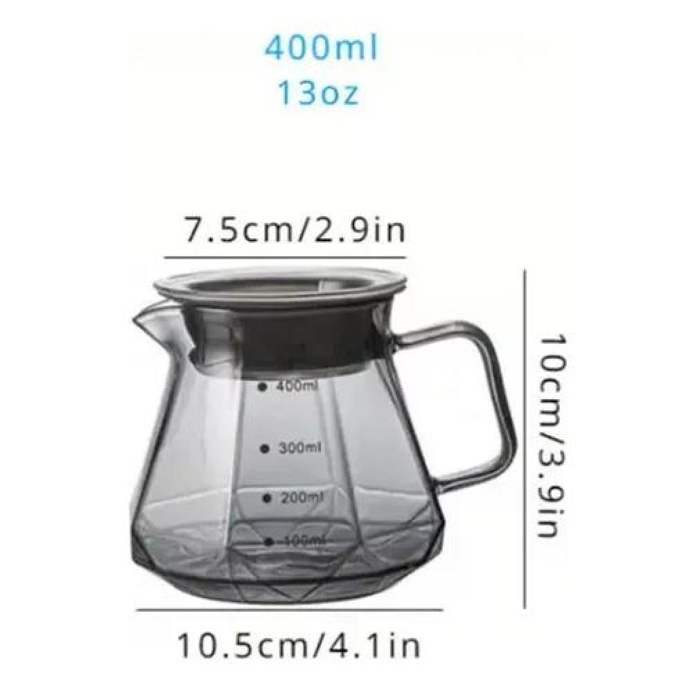 JUEGO DE TETERA 400ML CAFE GOTERO TE INFUSION 40 FILTROS - 5