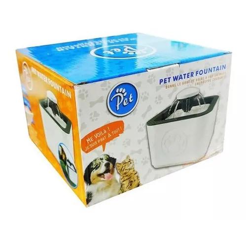 FUENTE DE AGUA PARA GATOS Y PERROS DE 2.5 LITROS DE 3 MODOS COLOR GRIS - 3