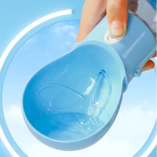 DISPENSADOR DE AGUA DE VIAJE PARA PERROS CON CONTENEDOR - 3