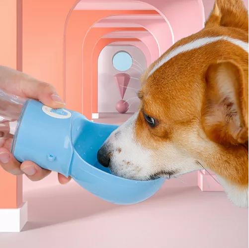 DISPENSADOR DE AGUA DE VIAJE PARA PERROS CON CONTENEDOR - 4