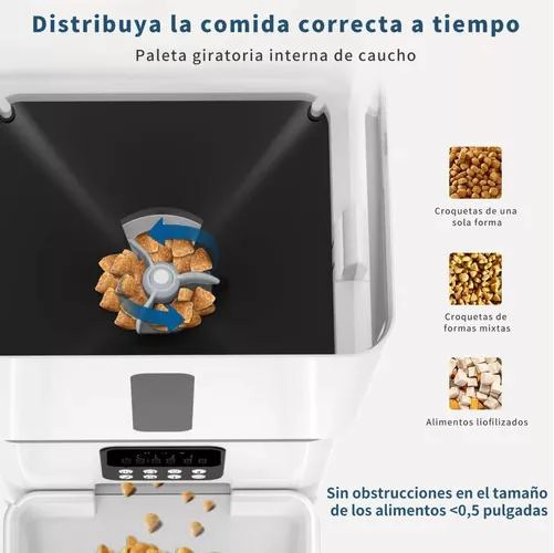 DISPENSADOR AUTOMÁTICO DE COMIDA PARA MASCOTAS TOVENDOR - 4