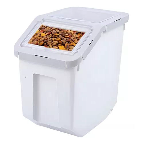 CONTENEDOR DE ALIMENTOS PARA MASCOTA  7K COMIDA PERRO Y GATOS - 1