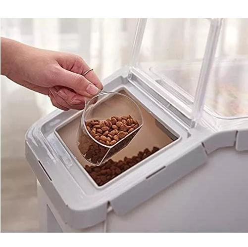 CONTENEDOR DE ALIMENTOS PARA MASCOTA  7K COMIDA PERRO Y GATOS - 3