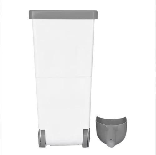 CONTENEDOR CUBO RECIPIENTE COMIDA MASCOTAS XL HERMETICO 25KG - 4