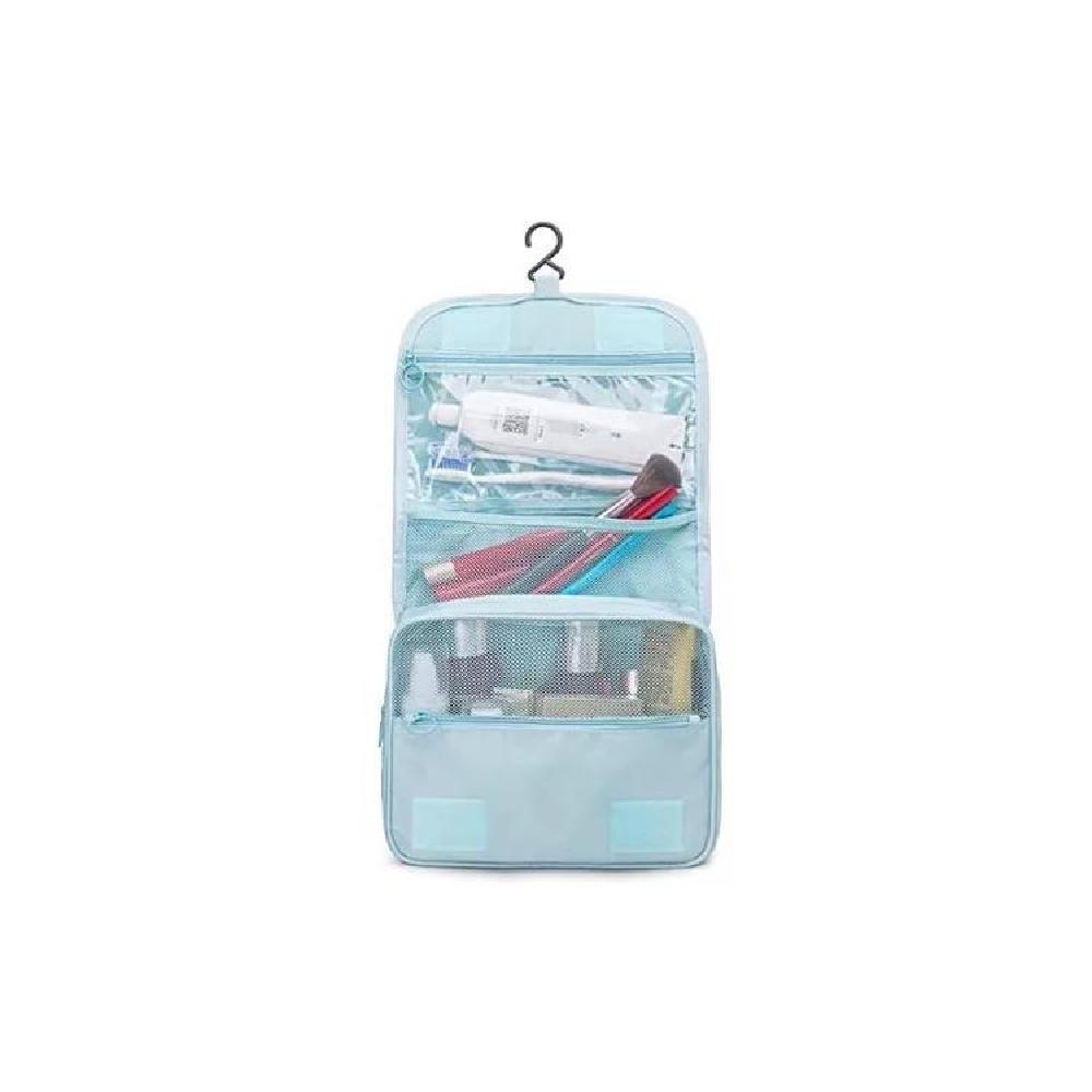 BOLSAS DE VIAJE 8 EN 1 BOLSAS ORGANIZADORAS DE VIAJE MALETA CELESTE - 1