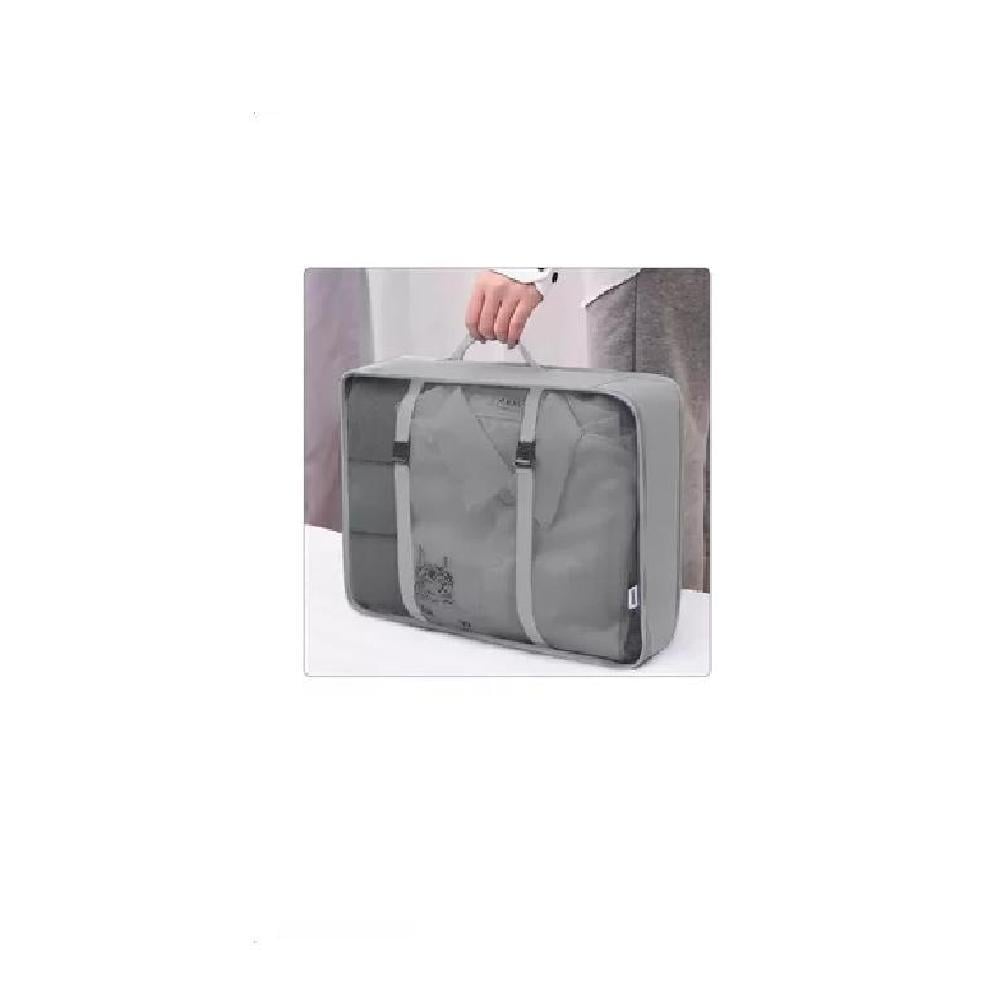 BOLSAS VIAJE 8 EN 1 COLOR GRIS TELA - 3