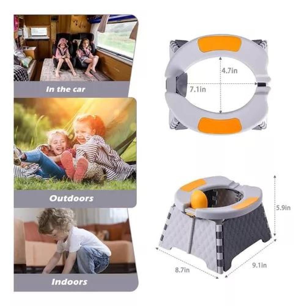 PELELA PEL16 APRENDIZAJE TIPO WC ADAPTADOR PORTÁTIL ORINAL VIAJE MULTICOLOR - 2