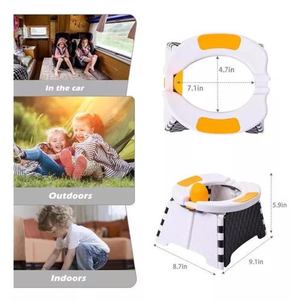 PELELA PEL16 APRENDIZAJE TIPO WC ADAPTADOR PORTÁTIL ORINAL VIAJE MULTICOLOR - 3