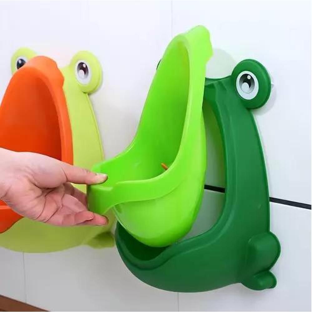BAÑO ENTRENADOR PEL11 MINGITORIO INFANTIL ORINAL NIÑO RANA CO AZUL - 5