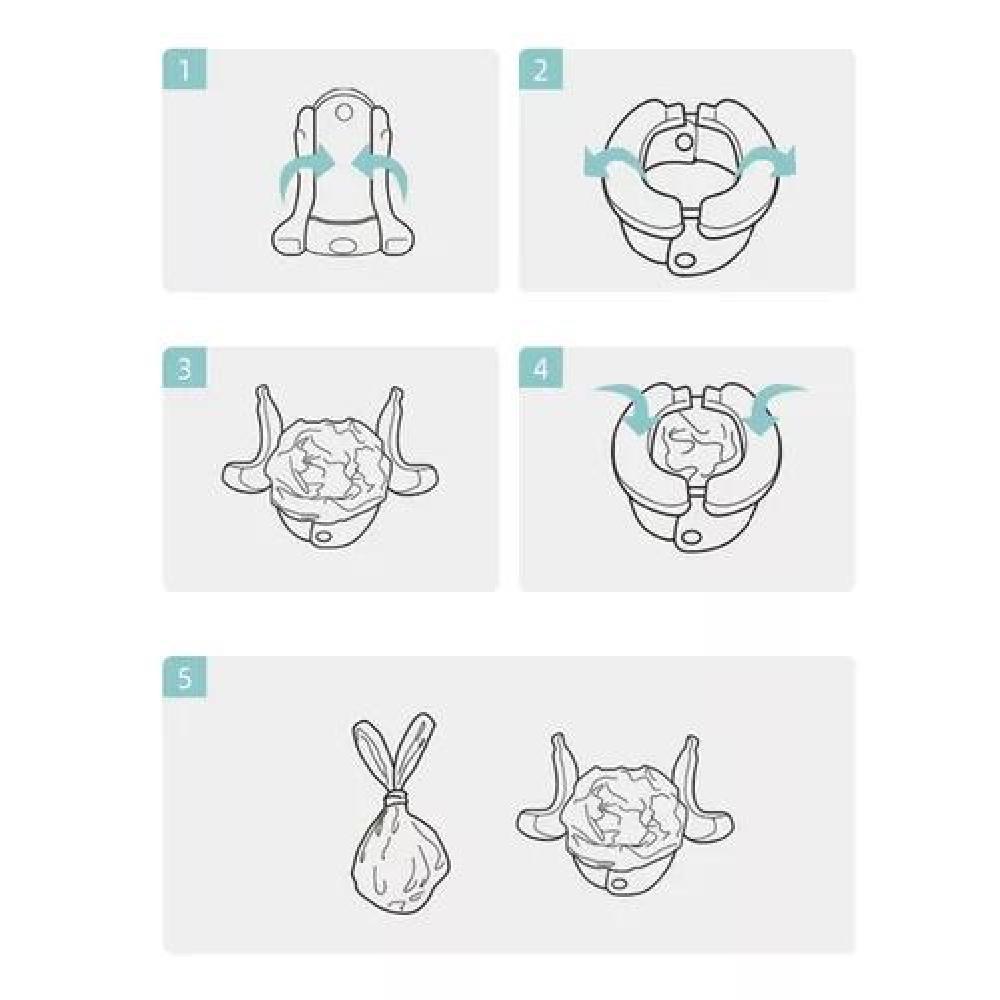 PELELA PEL21 VIAJES PORTÁTIL PEGABLE +20 BOLSAS MULTICOLOR - 5