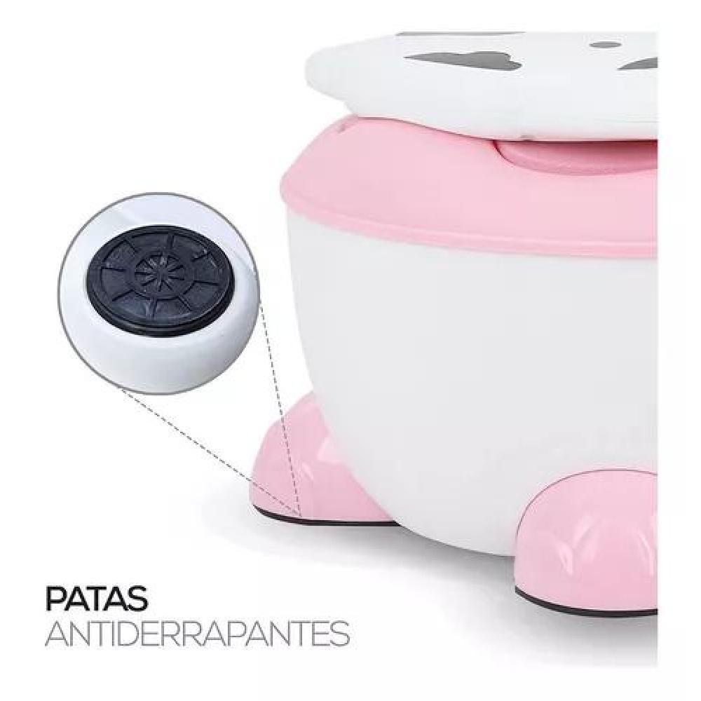 PELELA PEL2 BACINICA BAÑO INFANTIL NIÑOS VAQUITA CON COJÍN ROSADO - 7