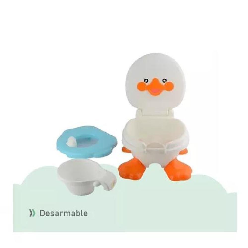 PELELA PEL5 BACINICA PATO BEBÉ 3 EN 1 NIÑO O NIÑA METINCA MULTICOLOR - 4