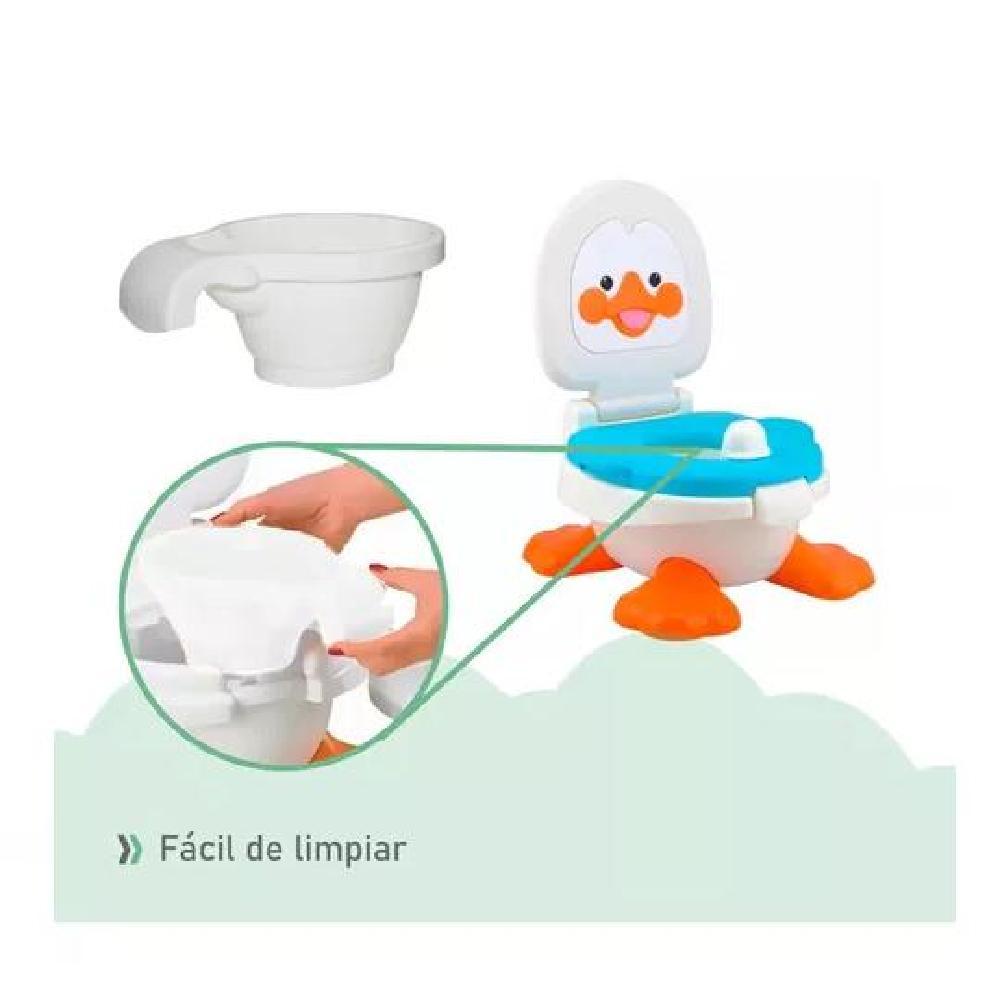 PELELA PEL5 BACINICA PATO BEBÉ 3 EN 1 NIÑO O NIÑA METINCA MULTICOLOR - 6