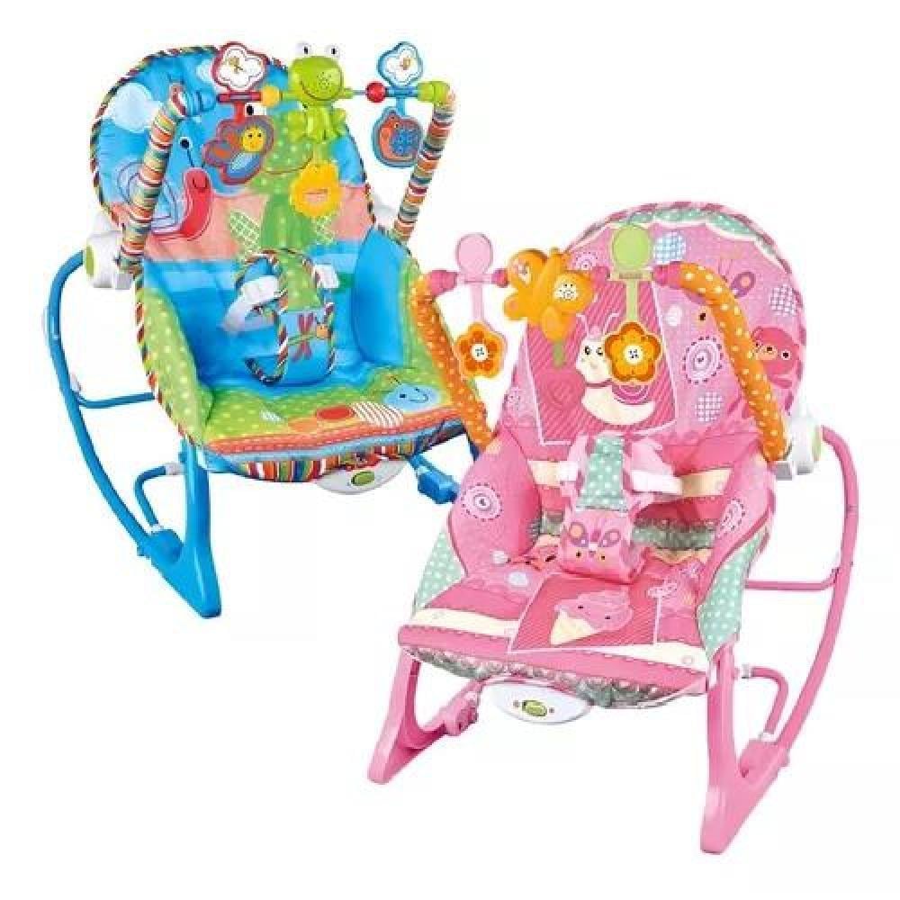 SILLA MECEDORA BEBÉ IBABY INFANT TO TODDLER ROCKER AZUL - 2