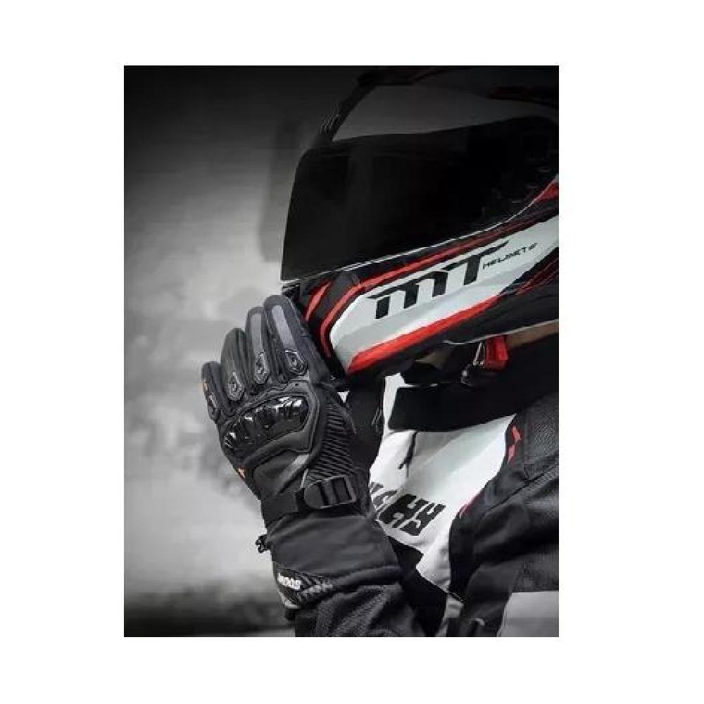 GUANTES SUOMY INVIERNO IMPERMEABLE PARA MOTOCICLISTA TÉRMICO TALLA XL - 4